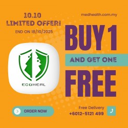 【BUY 1 FREE 1】Ecoheal ARCII PLUS - Portable Air Purifier 【Ready Stock】