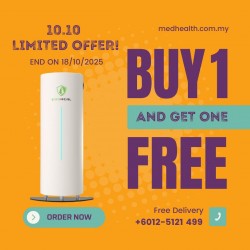 【BUY 1 FREE 1】Ecoheal Pro9+ Best Air Purifier for Office or Living Hall