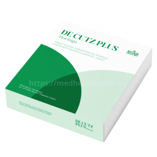 DECUTZ PLUS Moringa | Weight Management | Fat Burning | Detox Supplement