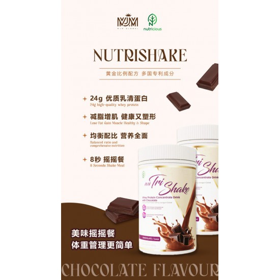 Protein Powder Malaysia 【Nutrishake - Whey Protein】Package