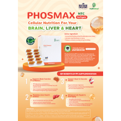 Brain, Liver & Heart Supplement - PHOSMAX Softgels