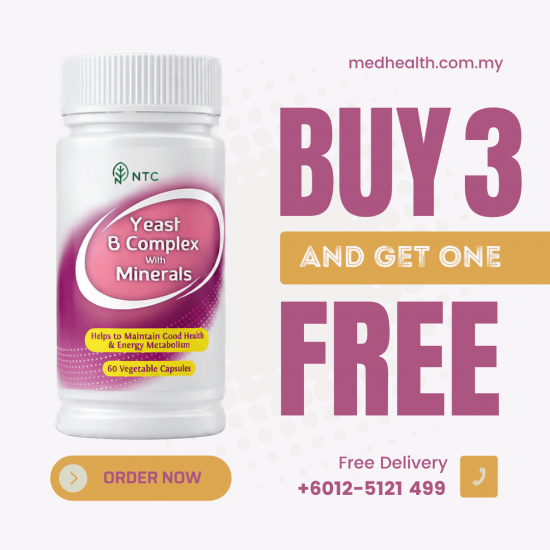 NTC Yeast Vitamin B Complex with Minerals 