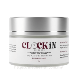 CLOCKIN SKINCARE Advanced Moisturizing Cream - Barrier Repair for Sensitive Skin - Face, Body & Hand